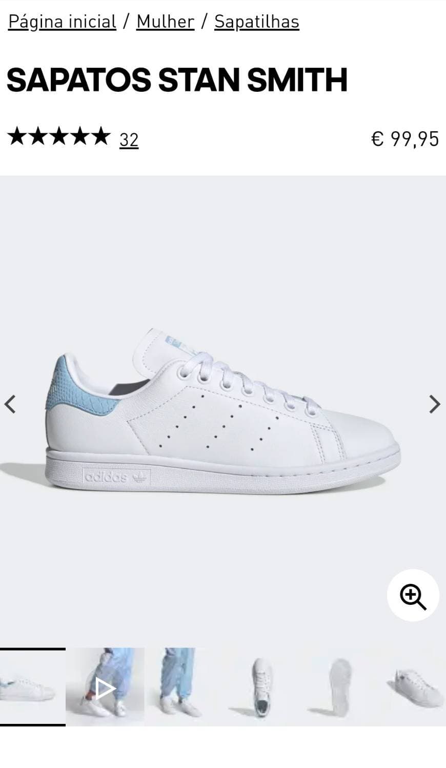 Moda Adidas Stan Smith 