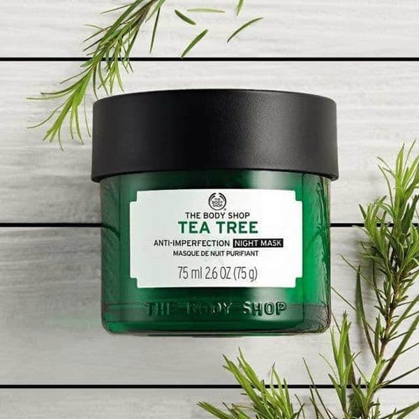 Fashion Tea tree night Mask - The body shop