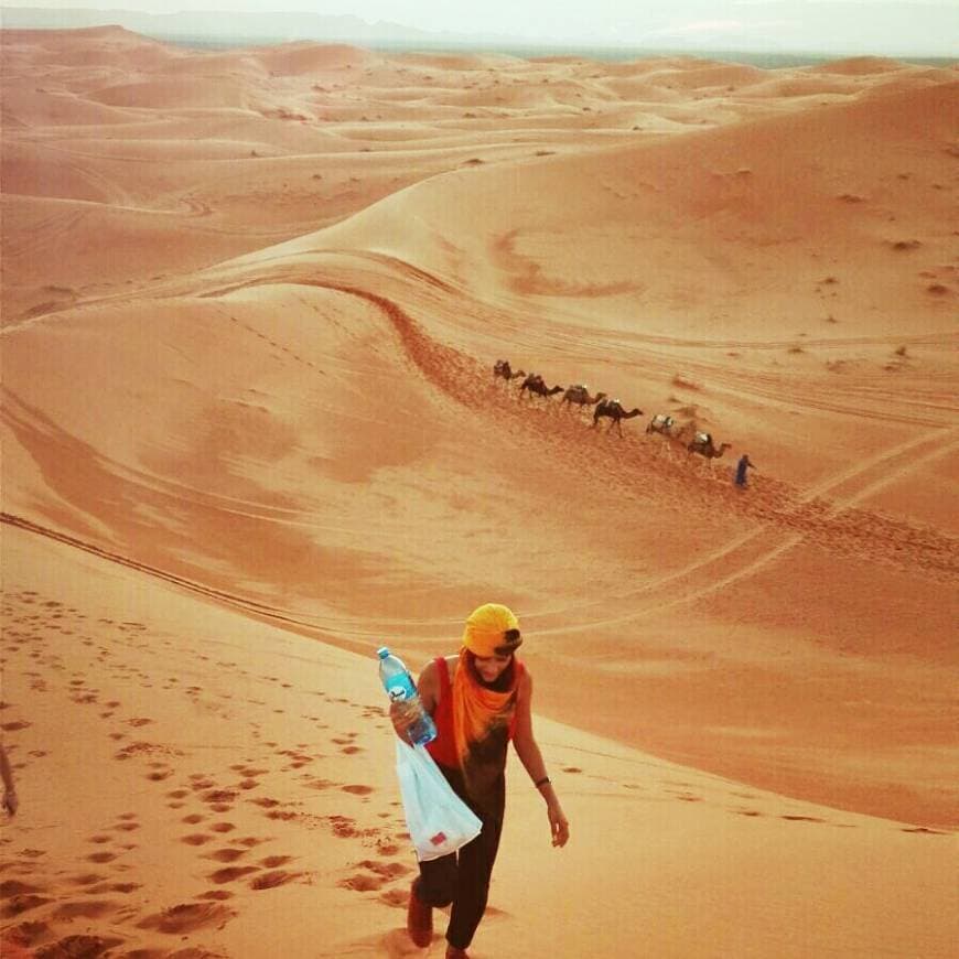 Place Sahara Desert Morocco