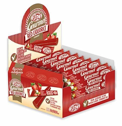 Product Fini Gourmet Red Liquorice Regaliz Fresa 32 ud