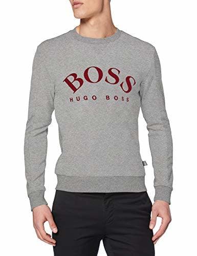 Moda BOSS Salbo Sudadera, Gris