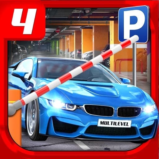 App Multi Level 4 Car Parking Simulator