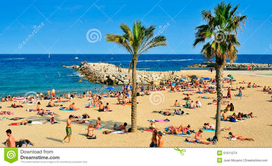 Lugar Playa de la Barceloneta