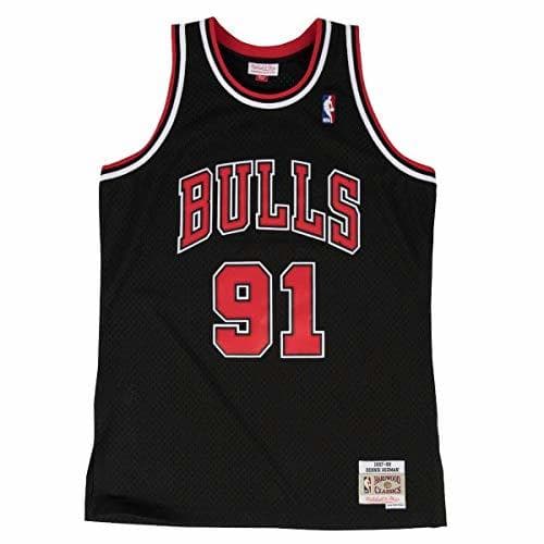 Fashion Mitchell&Ness M&N NBA Swingman Jersey Retro de con una Pegatina de 7kmh