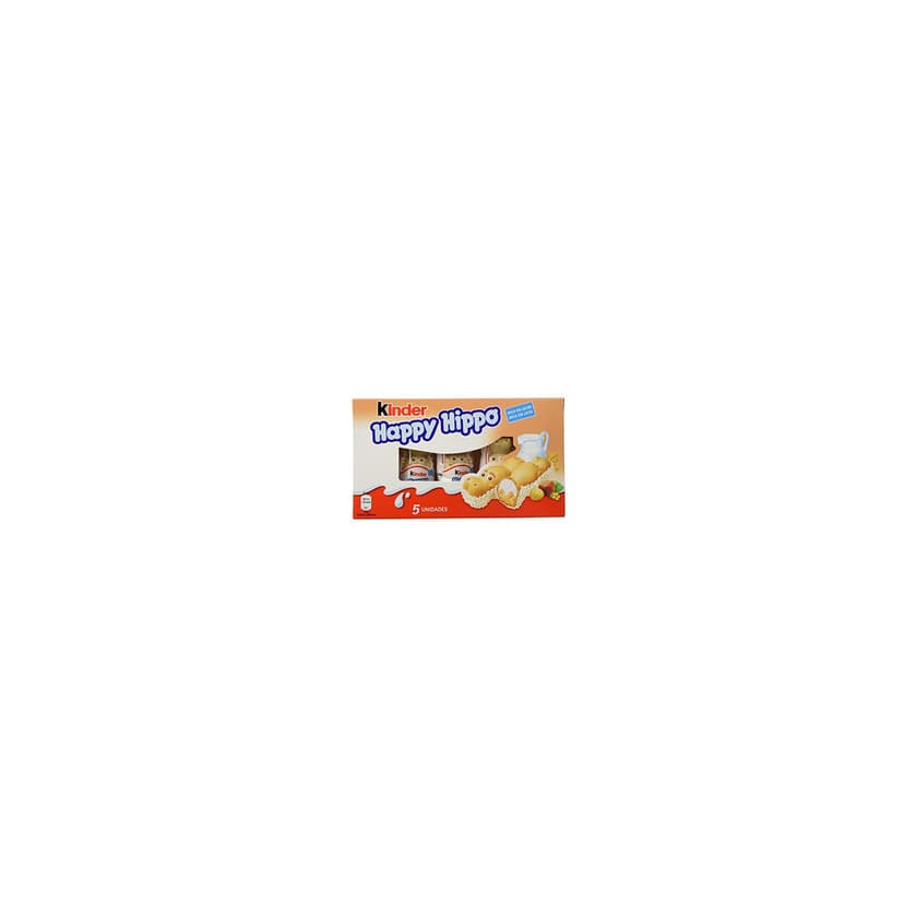 Product Kinder Happy Hippo Barritas de Chocolate - Pack de 5 x 20.7