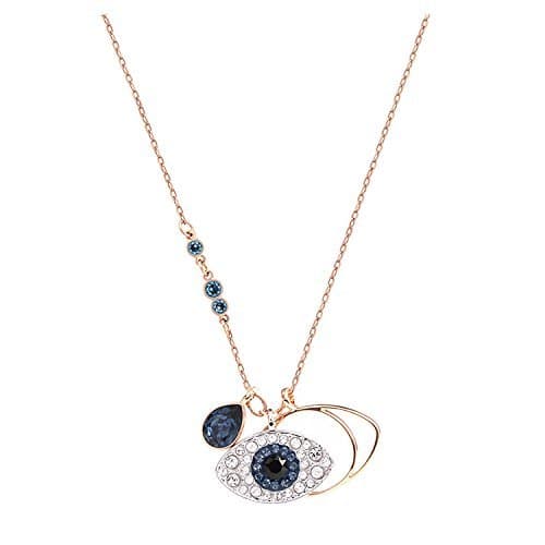 Moda Swarovski Colgante Duo Evil Eye