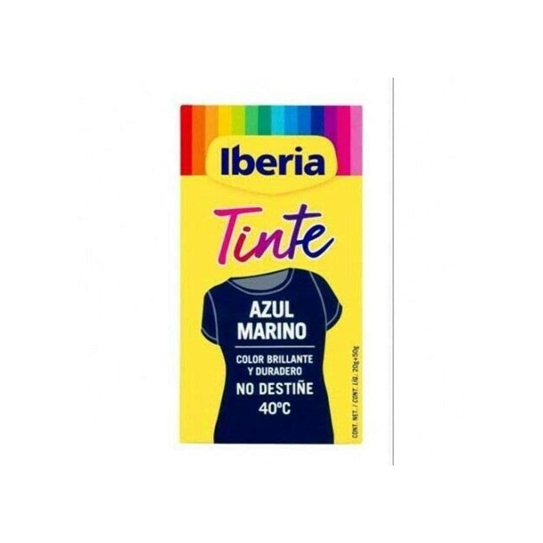 Producto IBERIA TINTE TEXTIL AZUL MARINO 70 gr