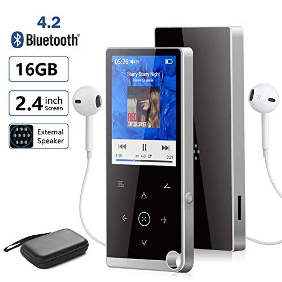 Product Reproductor MP3 MP4 Bluetooth 4.2