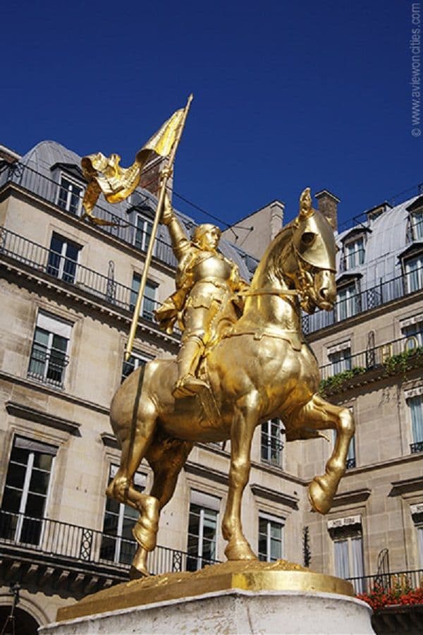 Place Statue of Joan of Arc Paris