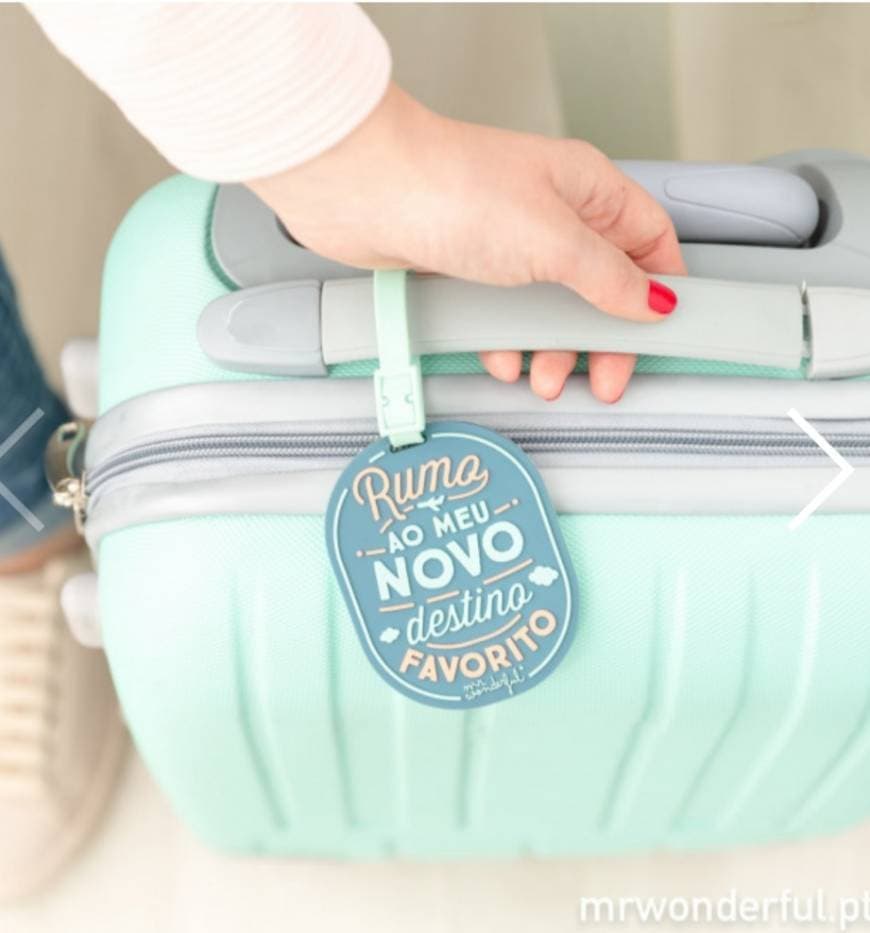 Moda Etiqueta para mala de viagem 