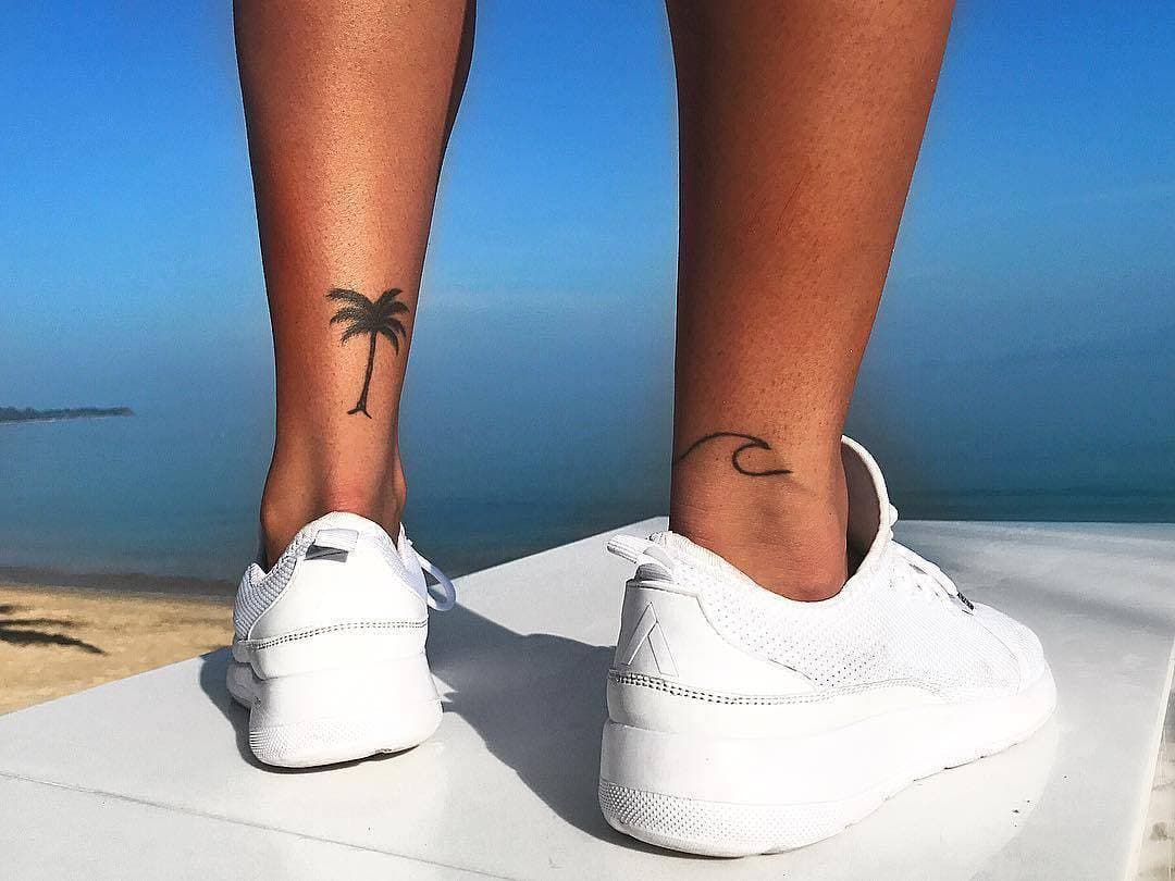 Moda Tatuagem pequena Praia