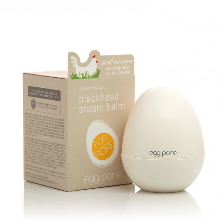 Producto Tonymoly
Egg Pore Blackhead steam balm
Bálsamo exfoliante 