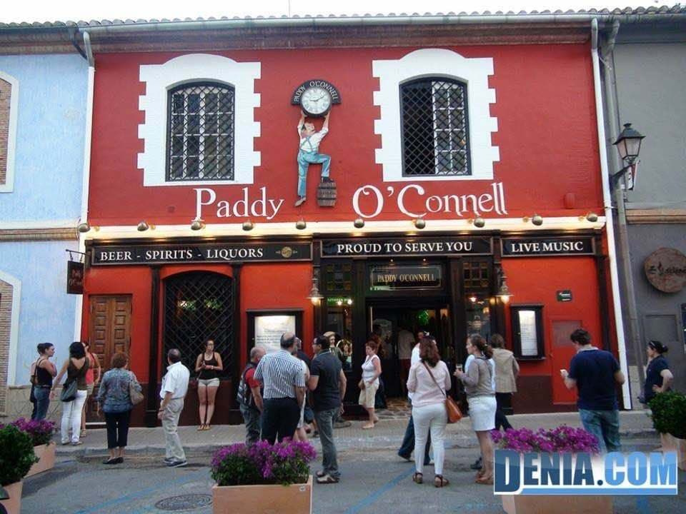 Restaurants Paddy O'Connell Denia