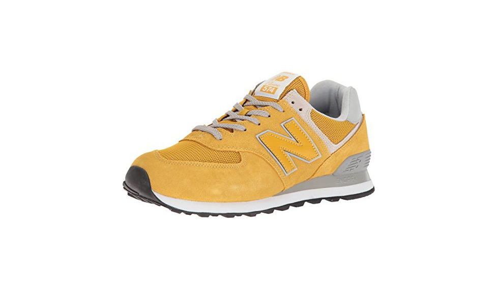 Moda New Balance 574, Zapatillas para Hombre, Oro