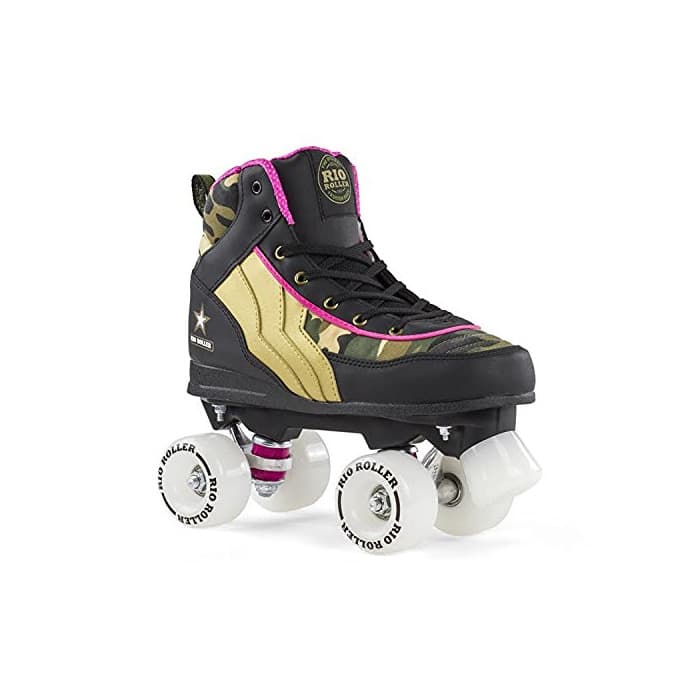 Product Xootz Quad Patines Ajustables y Acolchados para niña Rosa Rosa y Morado