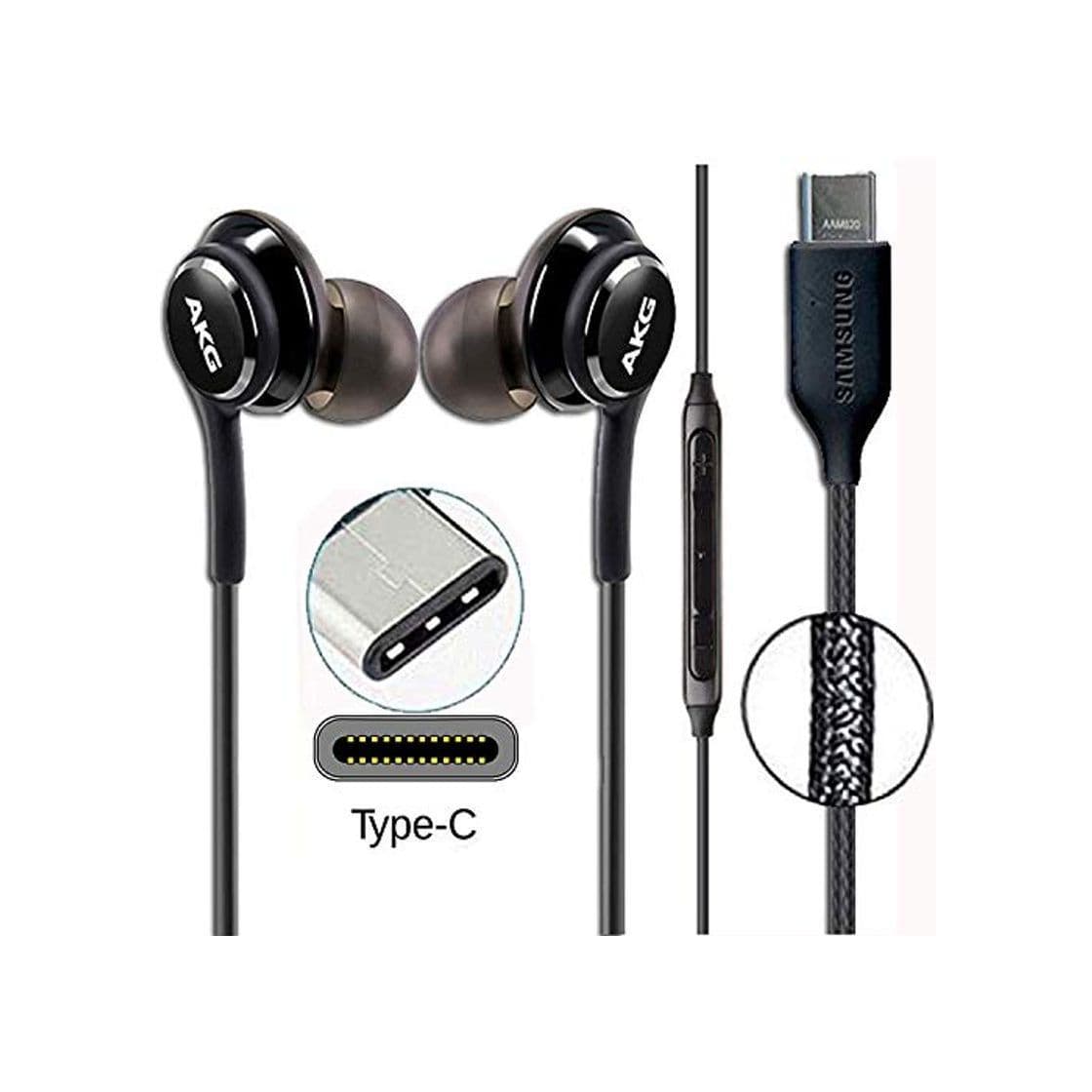 Product SAMSUNG AKG GH59-15198A - Auriculares in-Ear estéreo Tipo C Galaxy Note 10