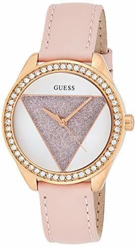 Product Guess Reloj Analógico para Mujer de Cuarzo con Correa en Cuero W0884L6