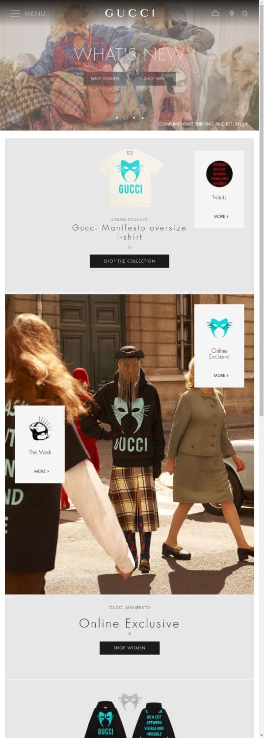 Moda GUCCI® US Official Site | Redefining Modern Luxury Fashion