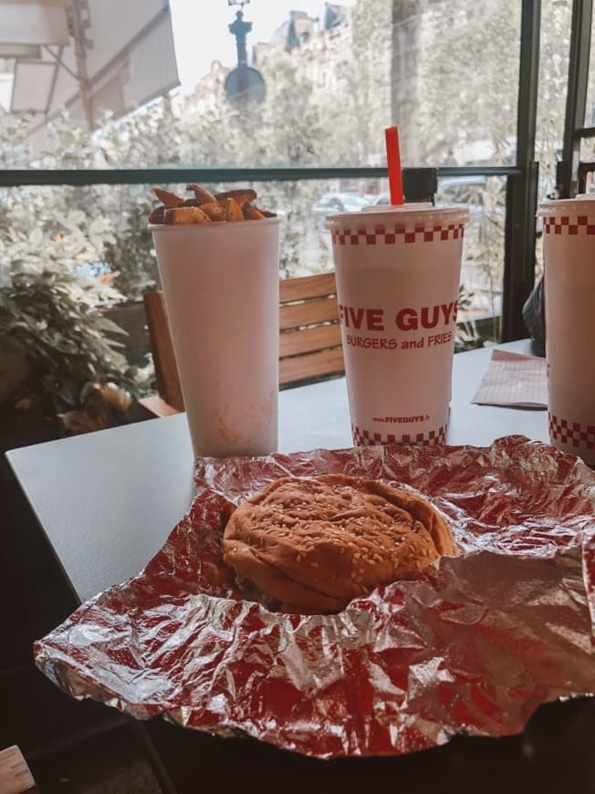 Restaurantes Five Guys - Champs-Elysées