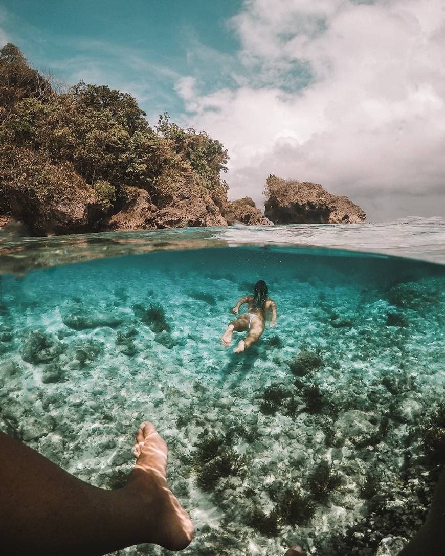 Lugar Magpupungko Beach & Tidal Pools