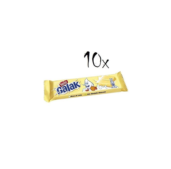 Product 10x Nestle Galak White Chocolate Bar 40g Snack!