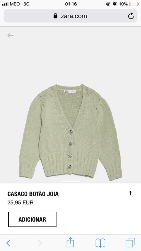 Fashion Casaco botão jóia