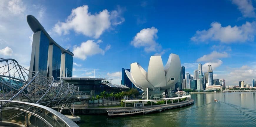 Lugar Helix Bridge