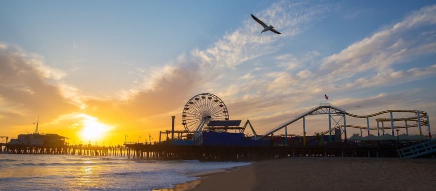 Lugar Santa Monica Pier