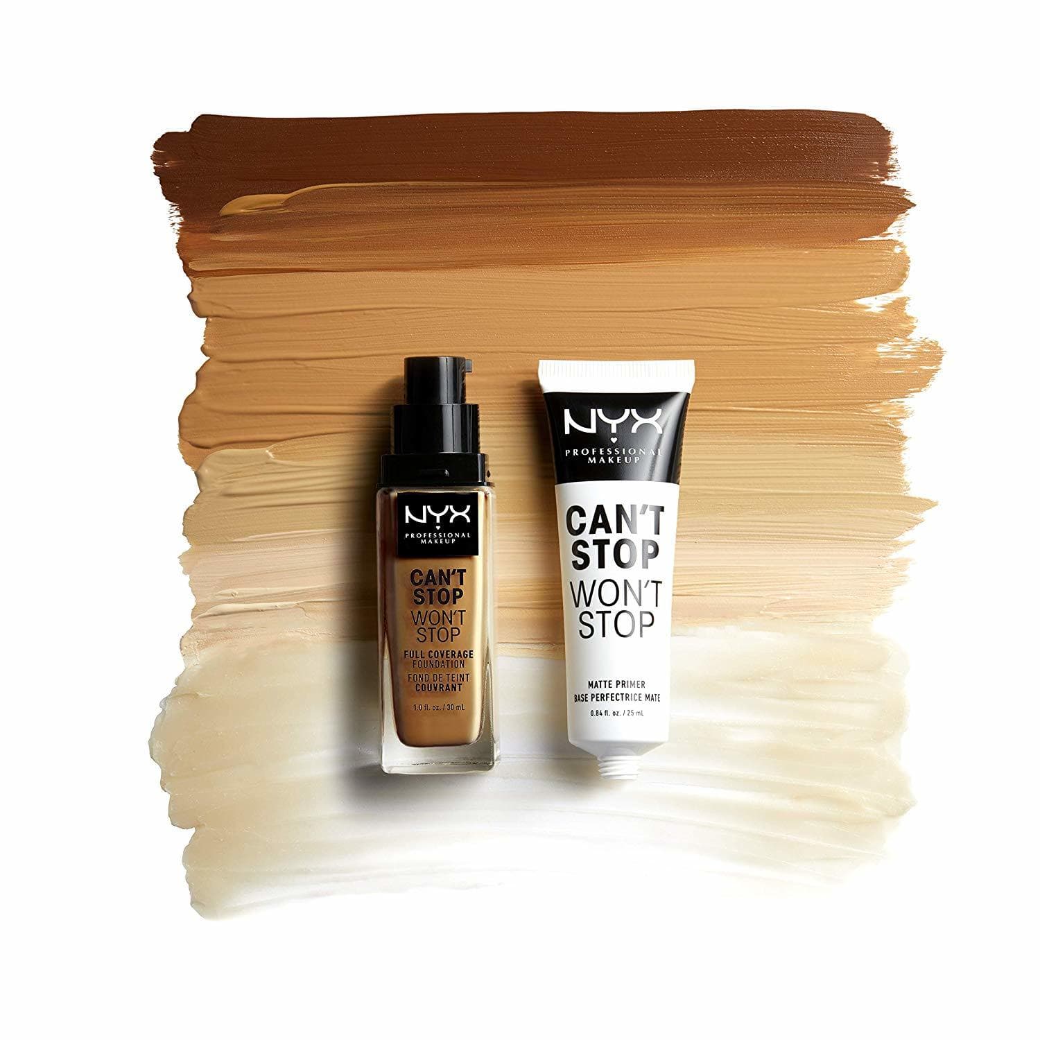 Belleza NYX Professional Makeup Base de Maquillaje Can't Stop Won't Stop Foundation