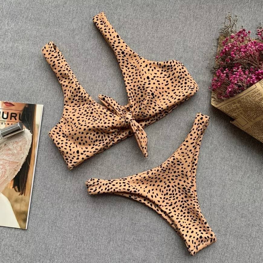 Moda Bikini padrão leopardo (5€)