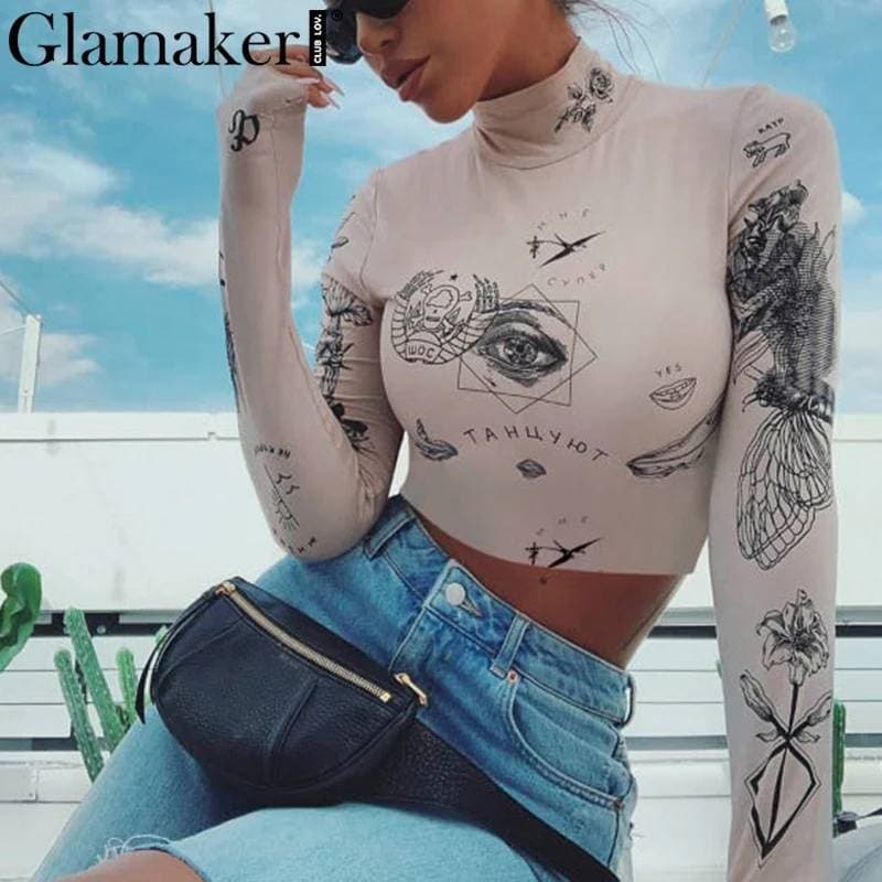 Moda Blusa de gola alta (7€)