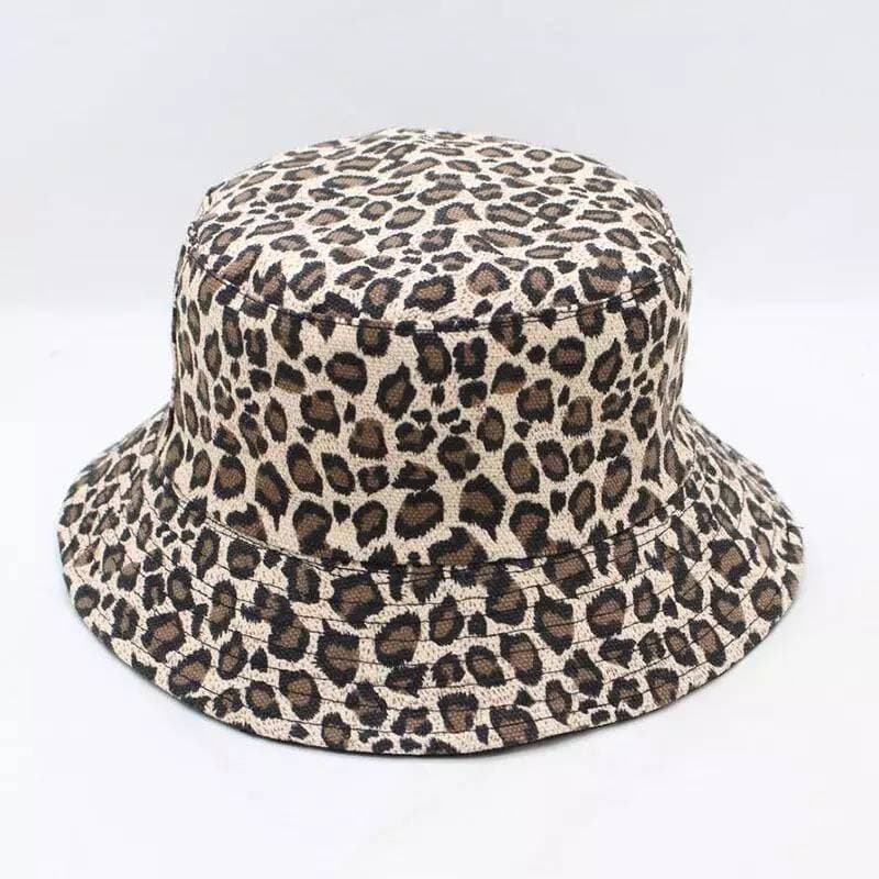 Moda Chapéu padrão leopardo 