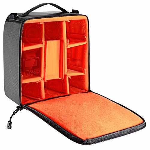 Electronic Neewer® Impermeable A prueba de golpes Flexible Cámara partición acolchado bolsa para