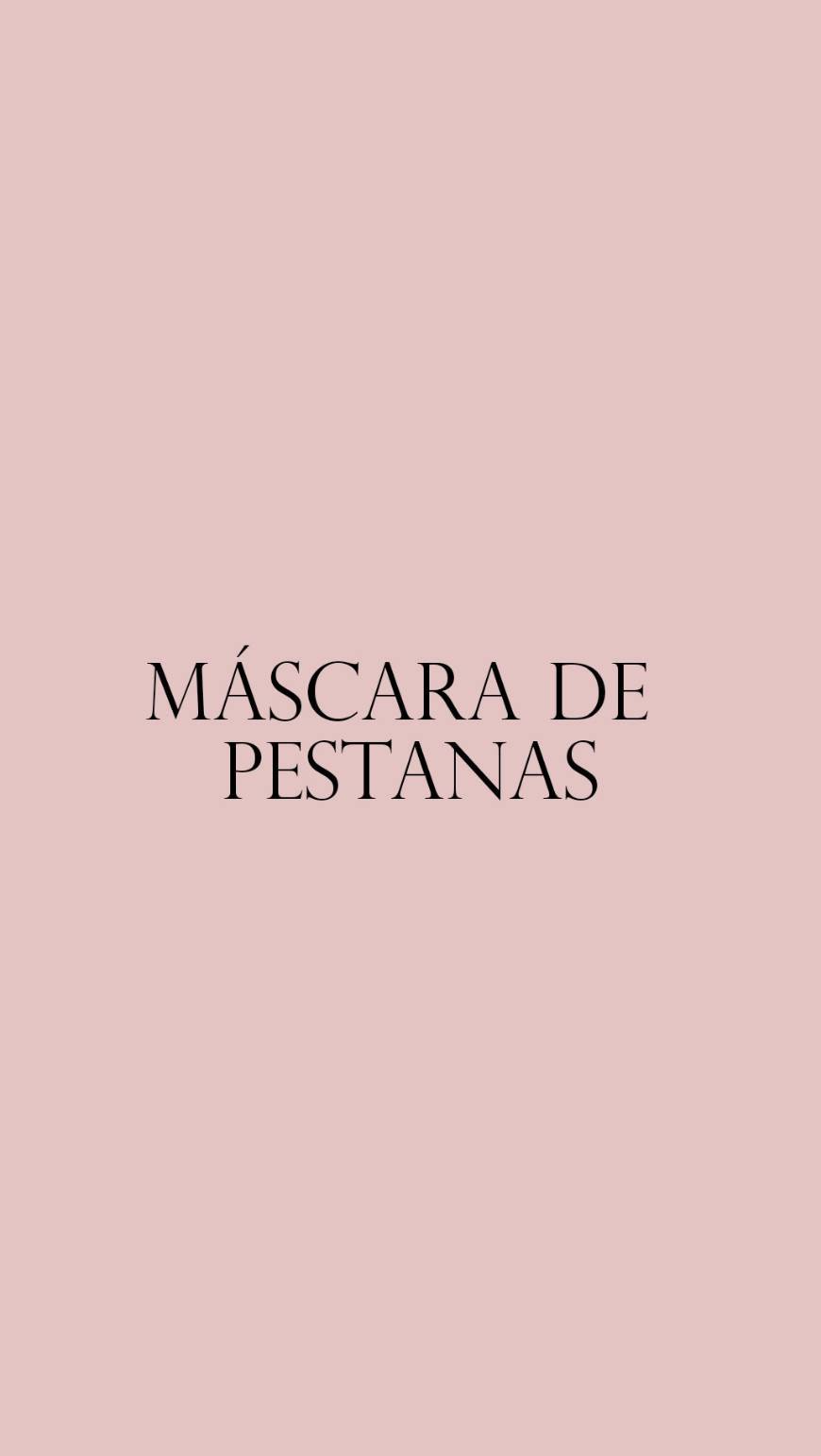 Product Máscara de Pestanas