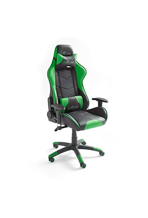 Product Robas Lund MC Racing 8 Silla de Gaming/Oficina/Escritorio con Asiento Deportivo