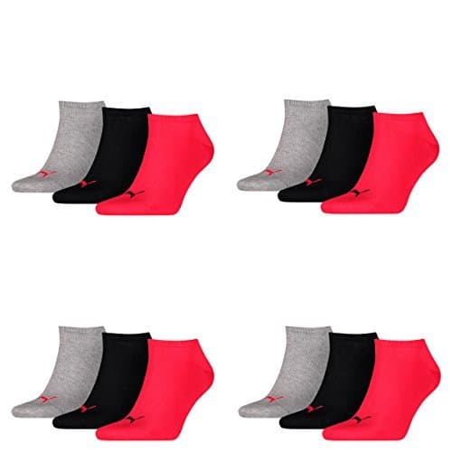 Fashion 12 pair Puma Sneaker Invisible Socks Unisex Mens & Ladies, Socken &