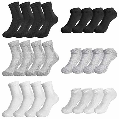 Product Rovtop 12 Pares de Calcetines para Hombre y Mujer - 6 Pares