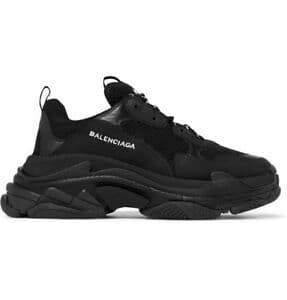 Fashion Balenciaga Triple S Black