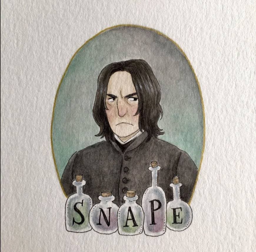 Moda Professor Snape drowning 