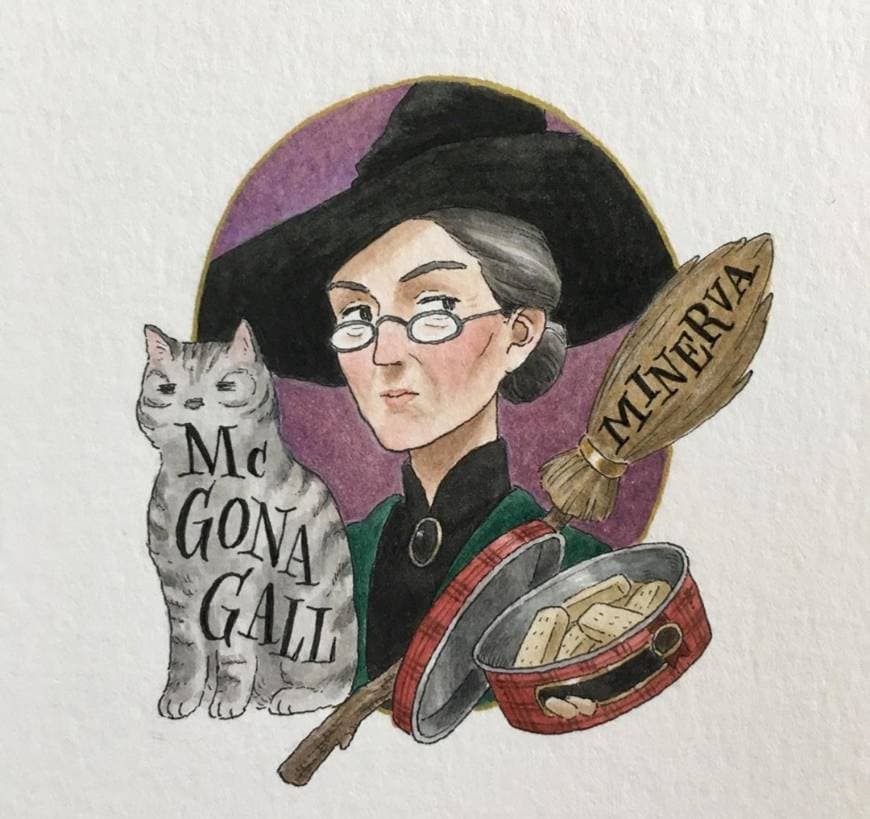 Moda Professor Mcgonagall drowning 