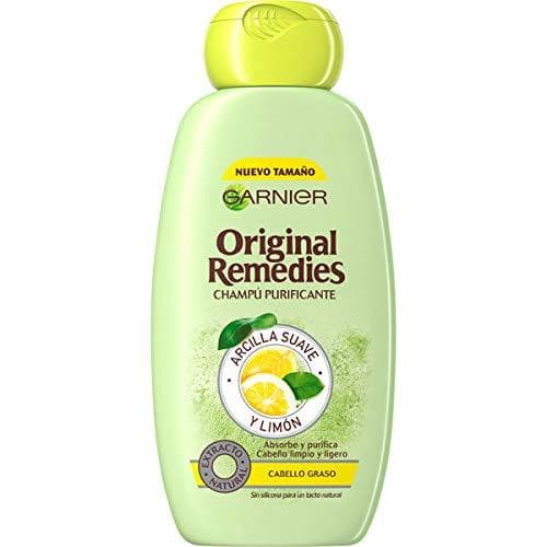 Beauty Garnier Original Remedies Arcilla Suave y Limón champú para pelo graso