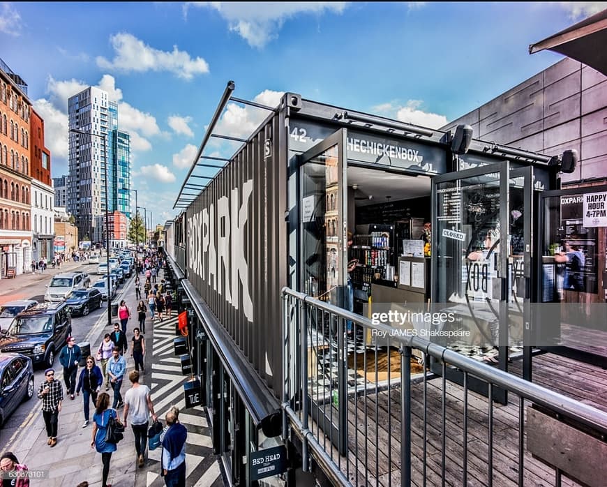 Restaurantes Box Park - Container Buildings