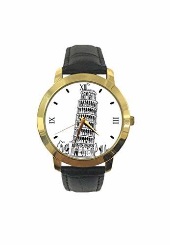 Moda Sketchy Drawn - Reloj de Pulsera para Mujer