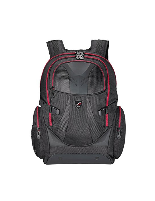 Electrónica ASUS ROG XRANGER Mochila Nylon, Caucho Negro/Rojo - Mochila para portátiles y