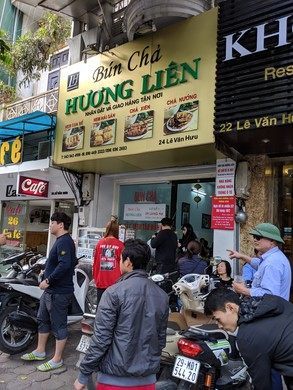 Restaurants Bún chả Hương Liên