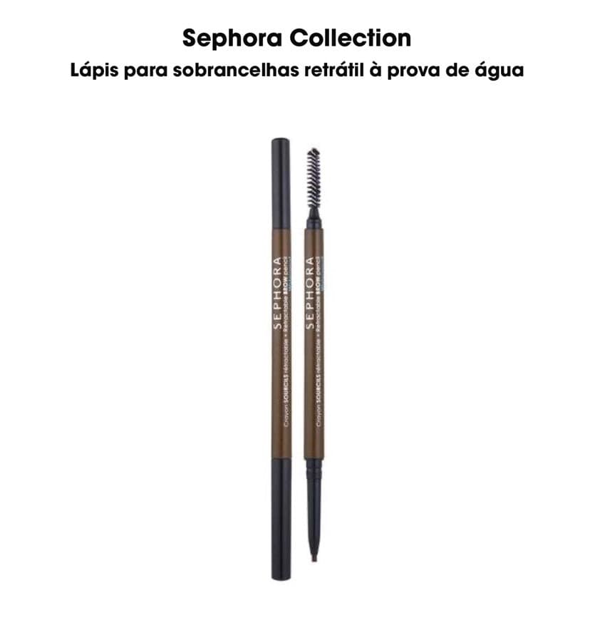 Moda Sephora Collection - Lápis para sobrancelhas à prova de água