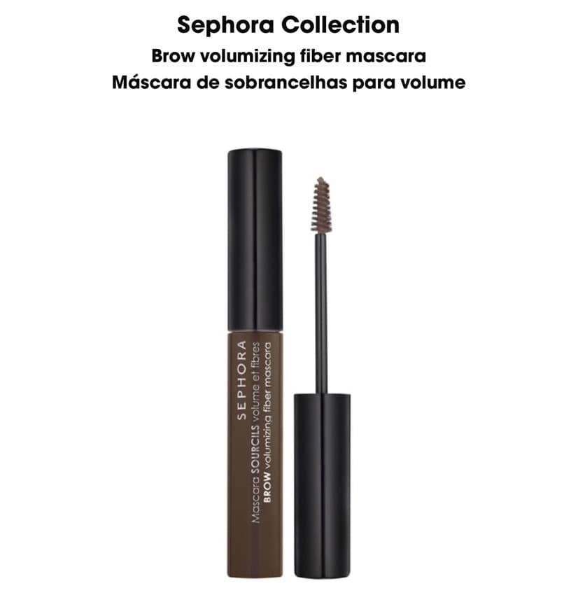 Moda Sephora Collection - Máscara de sobrancelhas para volume 