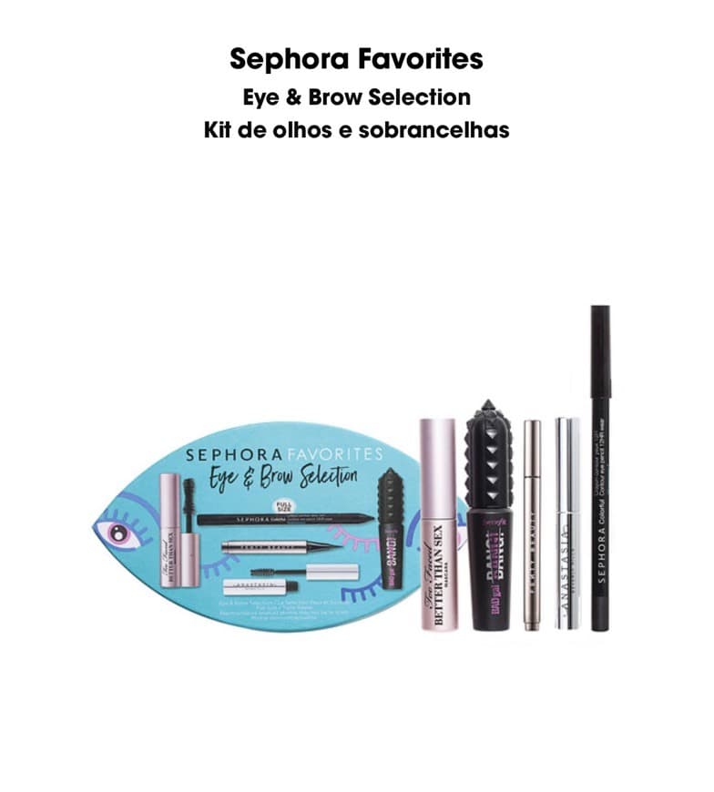 Moda Sephora Favorites - Kit eyes & Brow Selection 