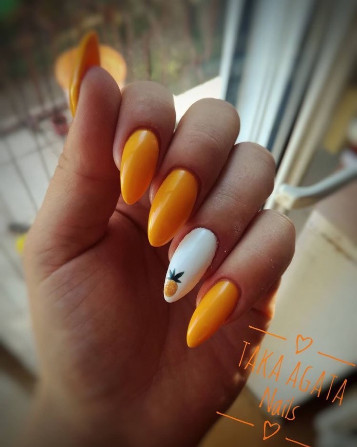 Fashion Pineapple nails