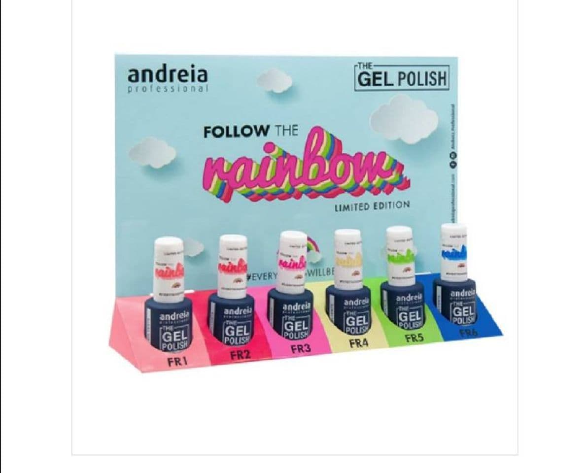 Fashion Andreia The Gel Polish Coleção Follow the Rainbow - ANDREIA ...